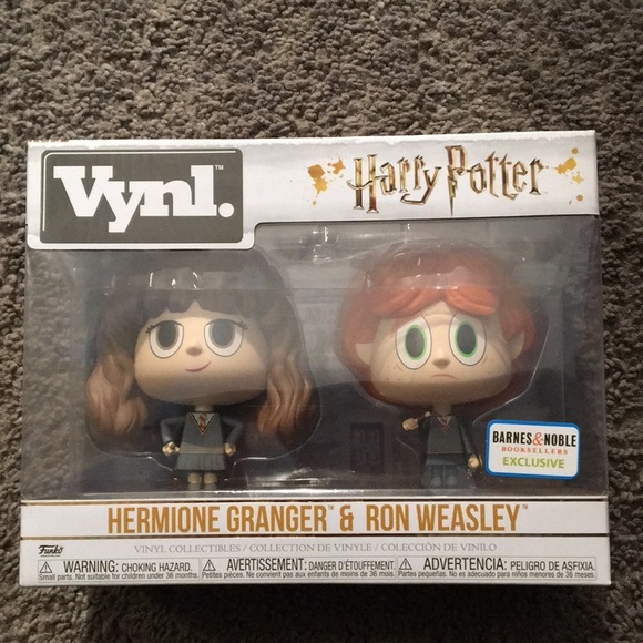 NIOB Funko Vynl Hermoine Granger & Ron Weasley - Picture 1 of 6